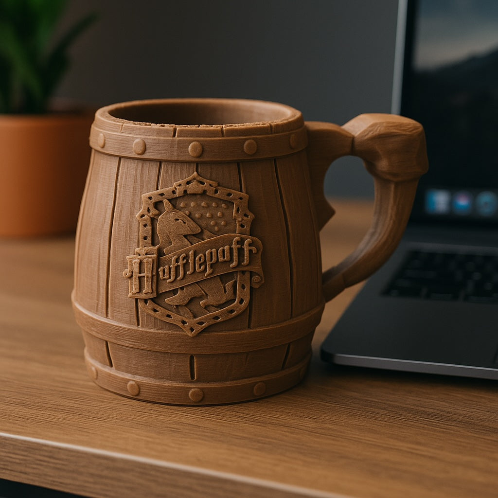 Hufflepuff Barrel Tankard – Drink Like a Wizard