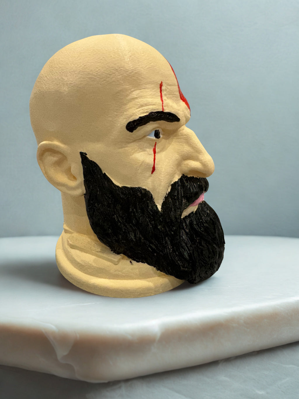 God of War Kratos Headphone Stand – Bold Desktop Organizer for Gamers