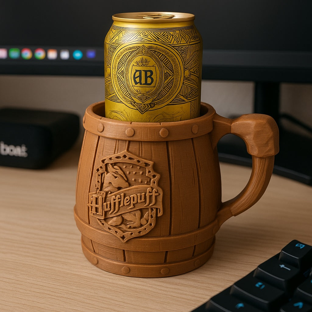 Hufflepuff Barrel Tankard – Drink Like a Wizard