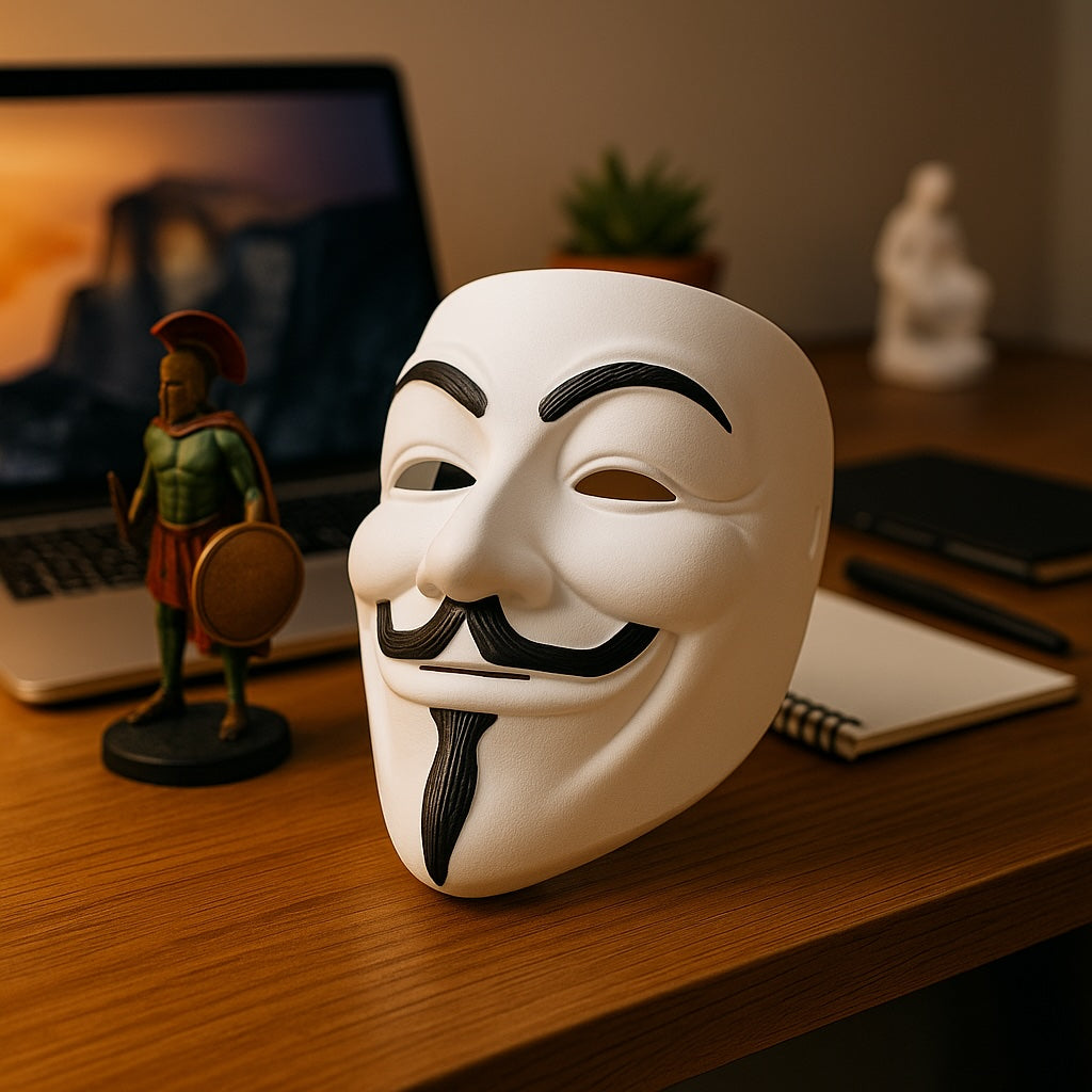 Vanguard Vigilant Guy Mask – Premium Rigid Build