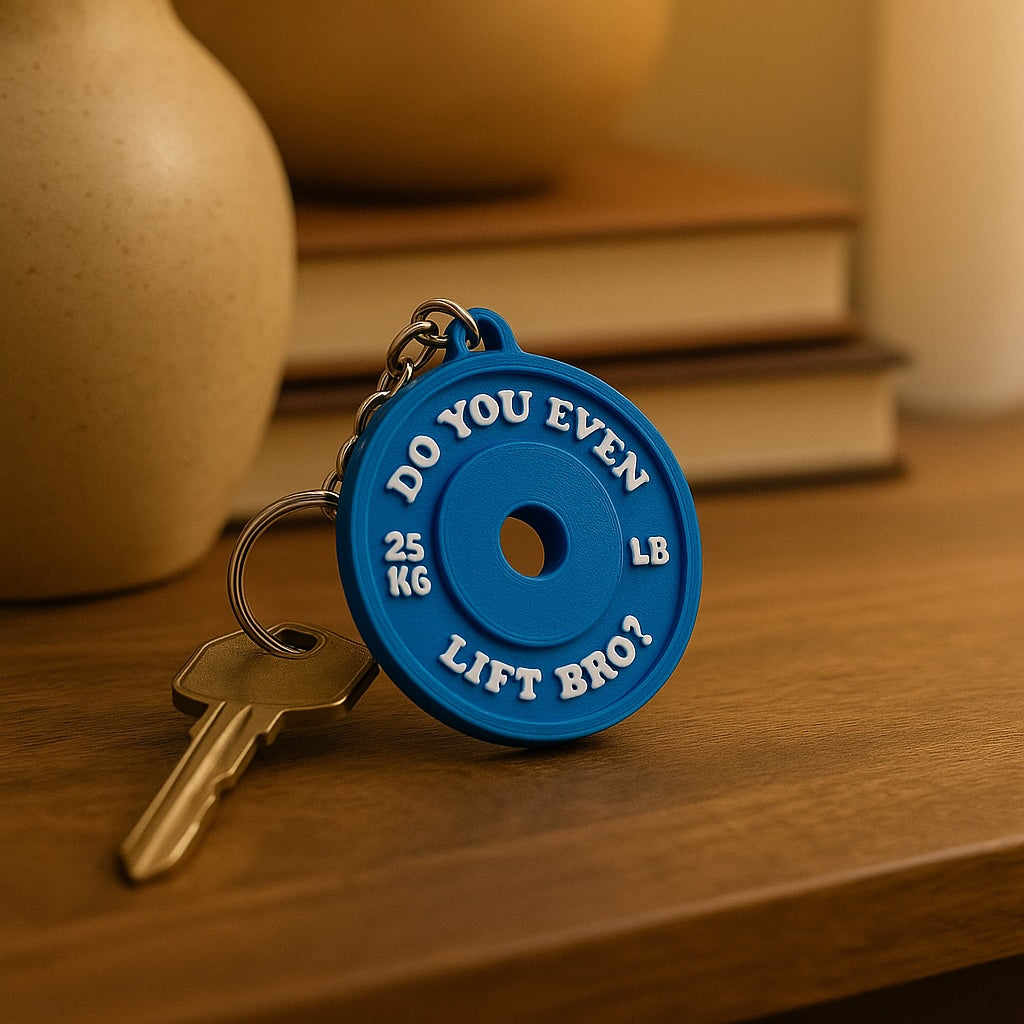 Bro Do you Even Lift - Keychain